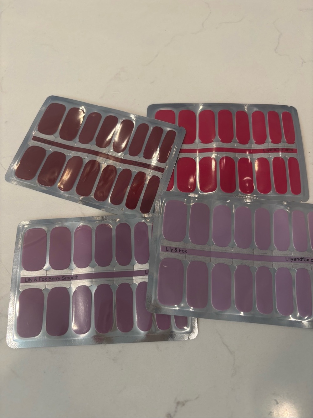 Lily & Fox Nail Wraps - 4 sets